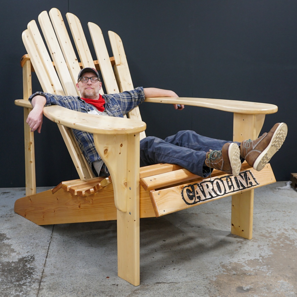 adirondack chair design plans Bulan 2 Giant Adirondack Chair Plan  Jackman Works
