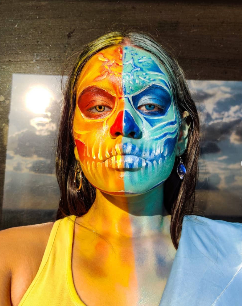 adult face paint designs Bulan 3  Halloween  Face Paint Ideas That Will Make You Want To Get