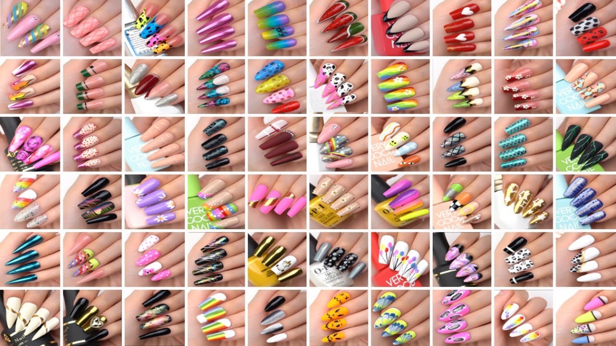 creative nail design Niche Utama Home  Best Creative Nail Art Ideas Compilation  New Nails Design for Girl   Nails Design