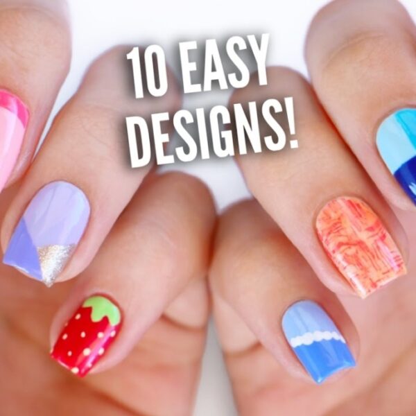 Get Creative With Nail Art: Easy Designs For Newbies