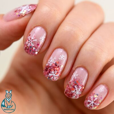 Freshen Up Your Look With These Stunning Snowflake Nail Designs