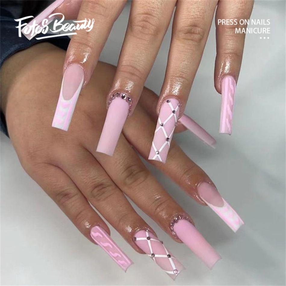 design pink nails Niche Utama Home i.walmartimages