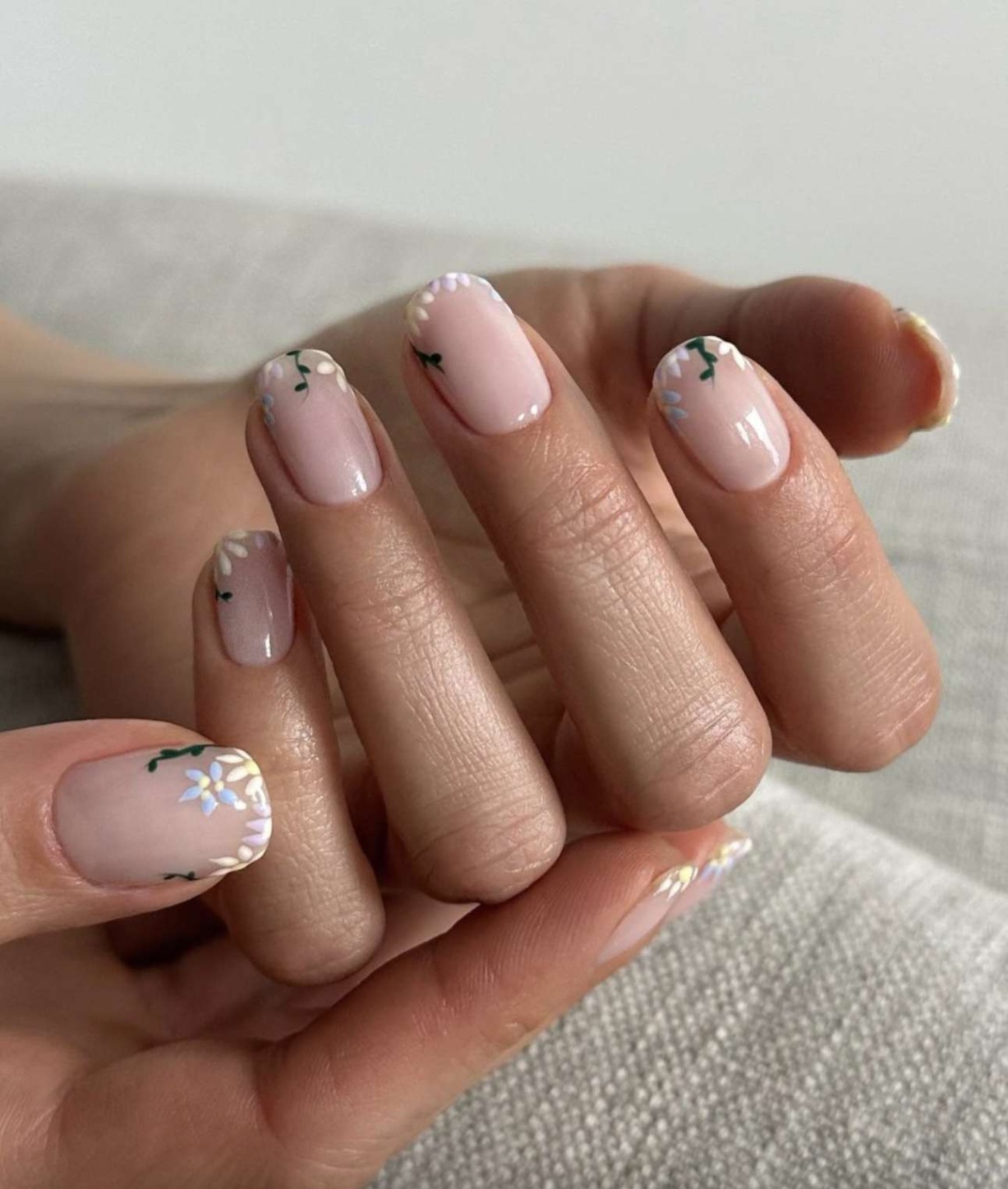Get Short And Sweet: Unique Natural Nail Designs For A Casual Look