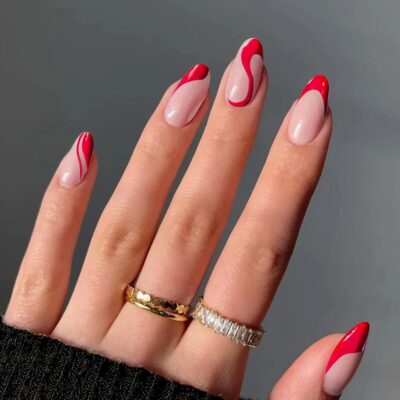 10 Bold And Beautiful Red Acrylic Nail Designs To Make A Statement