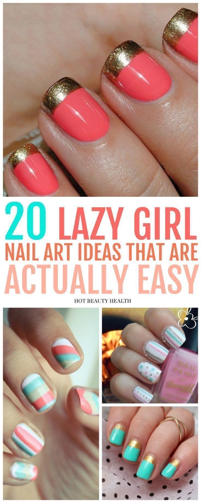 cute easy nail designs Niche Utama Home  Simple Nail Designs for Beginners  Simple nail art designs