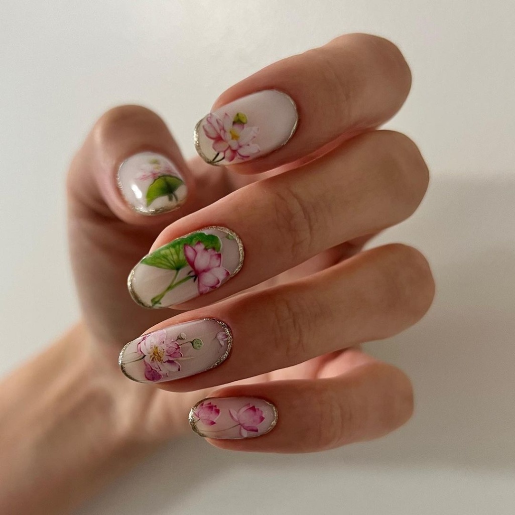 floral nail designs Niche Utama Home www.instyle